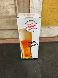 Giant Pilsner Glass In Box C2