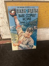 Babe Ruth Sign (B2)
