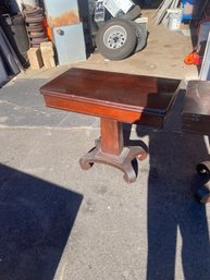 2 Small Vintage Wooden Tables