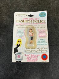 Vintage Fashion Police Growing Figurine (l2)