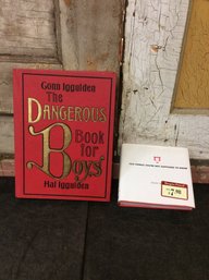 2 Books The Dangerous Book For Boys & 100 Things You're Not Supposed To Know B2