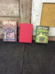 3 Piece Harry Potter Book Lot B2