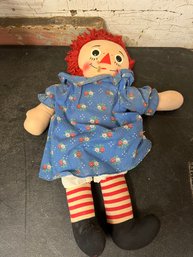 Vintage Raggedy Anne Doll (L2)