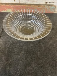 F & D Glass Dish H2