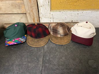 4 Piece Hat Lot H2