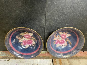 2 Piece Decorative Bowls Lot H2