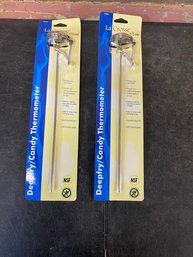 2 Piece Deep Fry/ Candy Thermometer H2