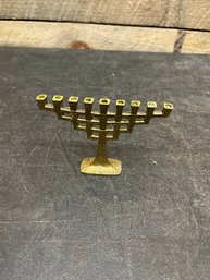 Brass Miniature Menorah