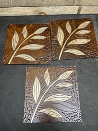 Wooden Leaf Design Signs