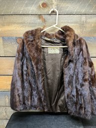 G Fox Co. Brand Fur Coat #1
