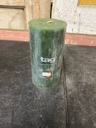 Tag Green Candle H3