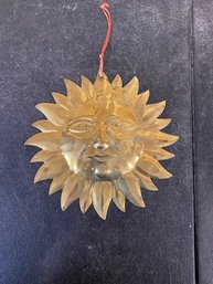 Small Metal India Made Sun Decor H3