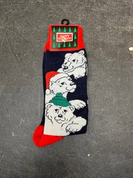 Polar Bear Christmas Socks