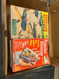 Vintage Popular Science Magazines Box #45