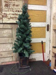 4' Tall 1'X1' Wide Artificial Christmas Tree A2