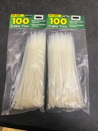 New 200 Cable Ties Z1