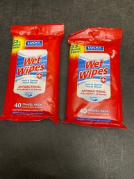 New 2 Pk Wet Wipes Z1