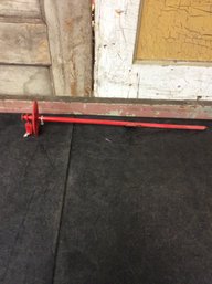 Red Metal Anchor Stake A2