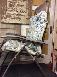 Reclining Lawn Chair W/ Cushion A4