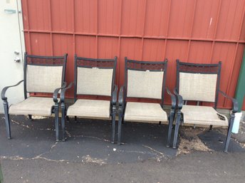 Set Of 4 Outdoor Chairs Barn