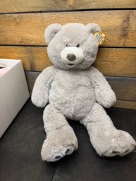 Grey 25 Inch Plush Teddy Bear