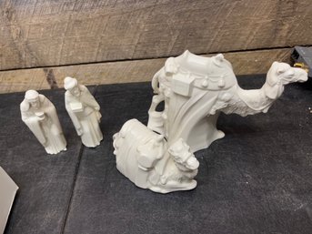 Porcelain  Nativity Set