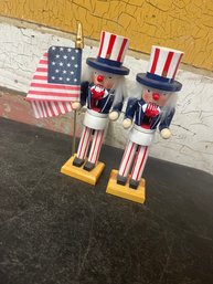 American Flag Nutcrackers (B3)