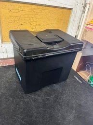 Black Storage Bin (A1)