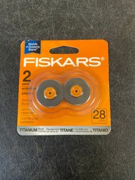 New 2 PK 28mm Fiskars Cutting Blades A3