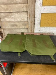 2 Green Storage Bags A3
