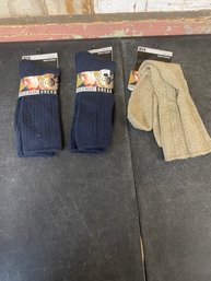 10-13 New Mens Dress Sock Lot 3 Pairs A3