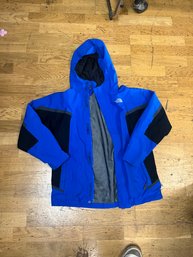 Blue North Face Rain Jacket (J2)