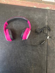 Pink Headphones C3