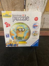 New Sealed 3D Minions Puzzle C3