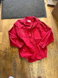 Red Eddie Bauer Shirt (L1)