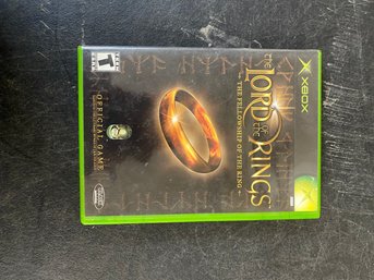 Xbox LOTR The Fellowship Of The Ring H2