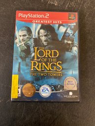 PS2 The Lord Of The Rings The 2 Towers H2