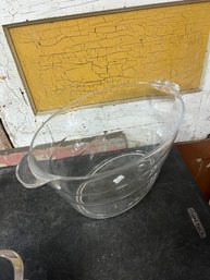 Large Plastic Punch Bowl (C3)