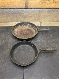Wagner's 1891 Cast Iron Frying Pans (HB5)