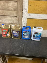 4 Piece Mixed Antifreeze Lot All About Half Full A4