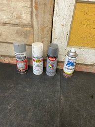 4 Piece Spray Paint Lot G2