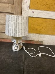 Small Fox Lamp No Bulb D3