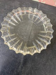 Large Glass Ash Tray D3