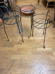 3 Piece Metal Plant Stands A4/B4