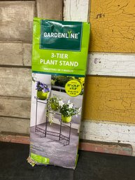 3 Tier Metal Plant Stand In Box F3