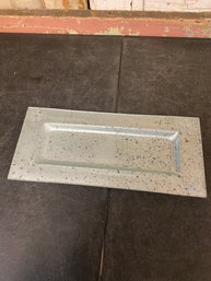 Decorative Long Glass Tray F3