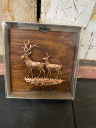 Niagara Falls Canada Moose Small Plaque F3