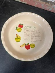 Apple Pie Baking Dish (Z2)