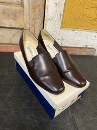 10M Life Stride Brown Heels F4