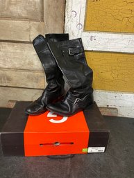 Nine West Size 10 Black Boots F4